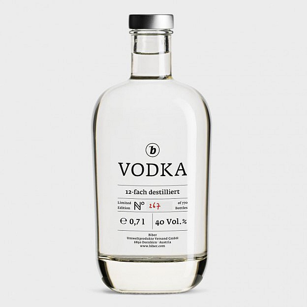b-Vodka, limitierte Auflage