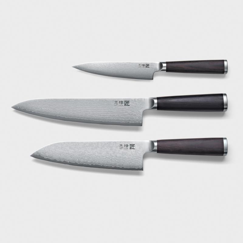 Miyako-Messerset 3-teilig ::Messer