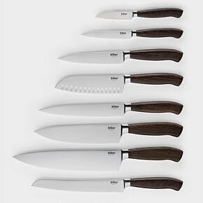 Messerset 3-teilig ( Set bestehend aus Universalmesser klein 12 cm, Santoku 18 cm und Kochmesser 21 cm)