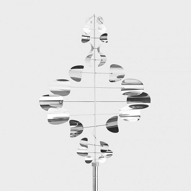 Segel-Windspiel 38 cm, Edelstahl